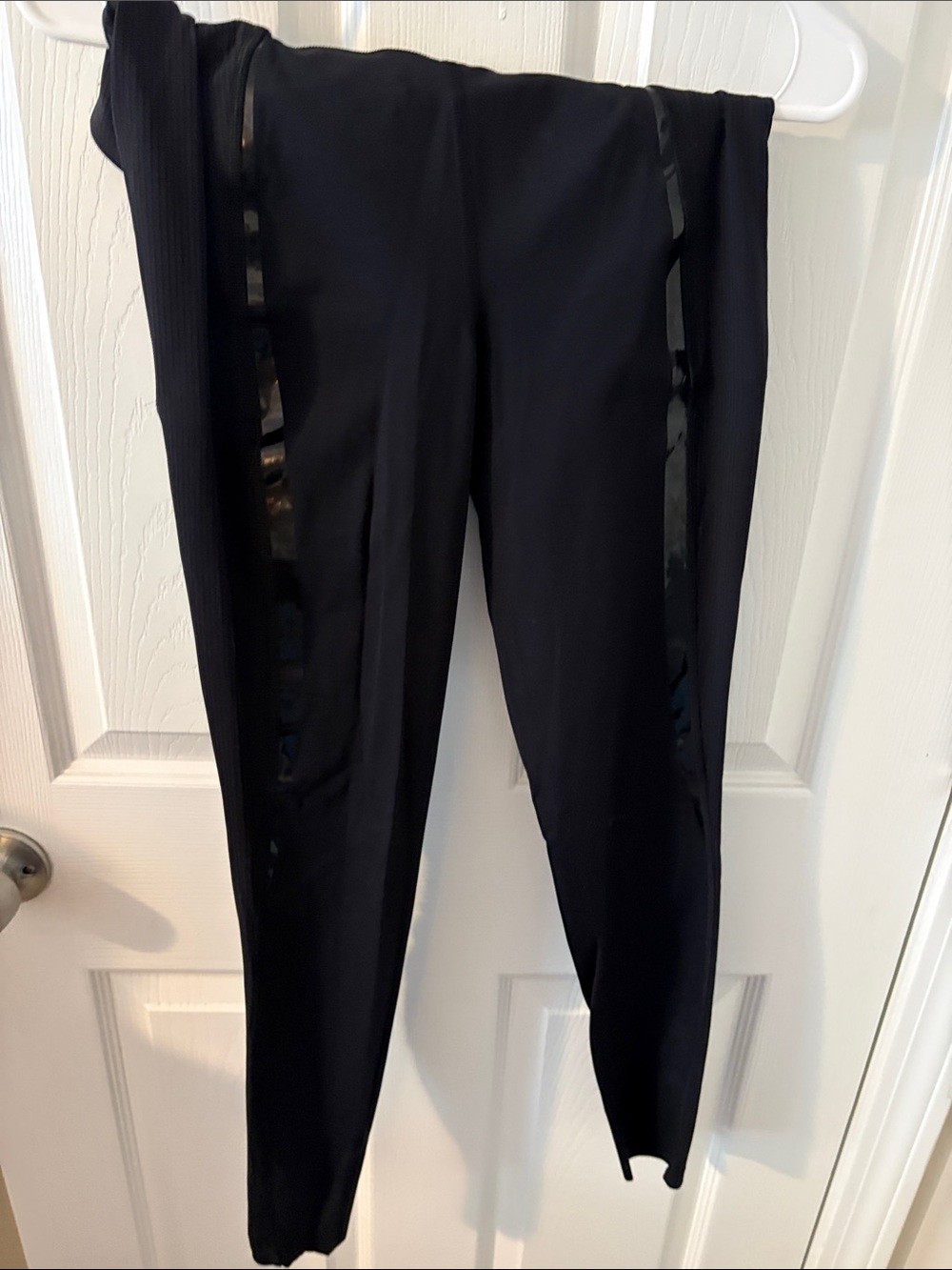 lululemon athletica Black Leggings with Sheer Side Panels